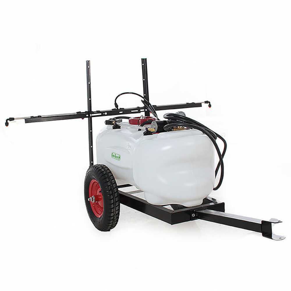GeoTech CZ100D Tank für Spritzanwendung für Rasentraktor Pumpe 12 V 100 l Agrifutura